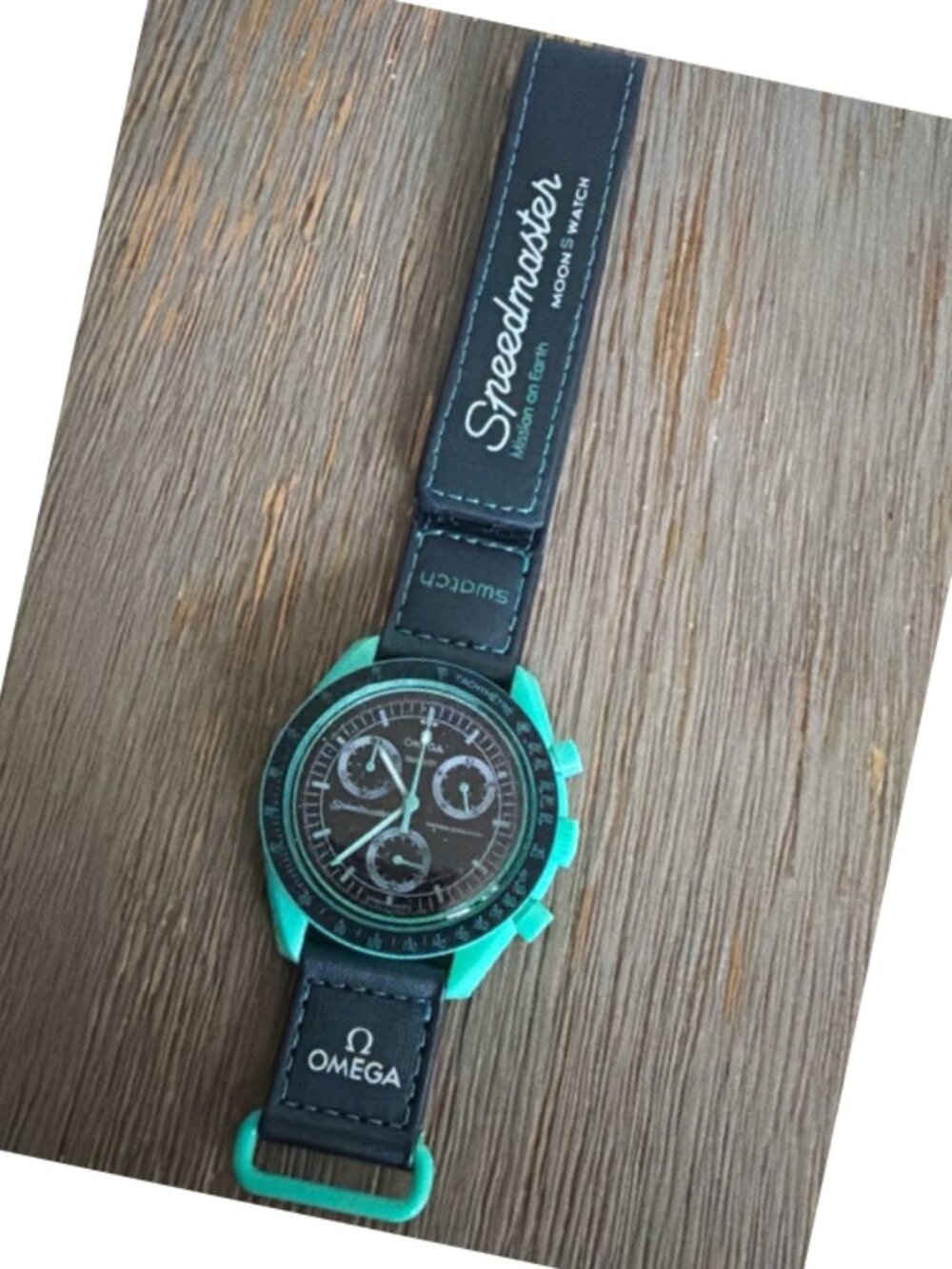 Swatch omega Speedmaster MoonSwatch mission on earth New no box